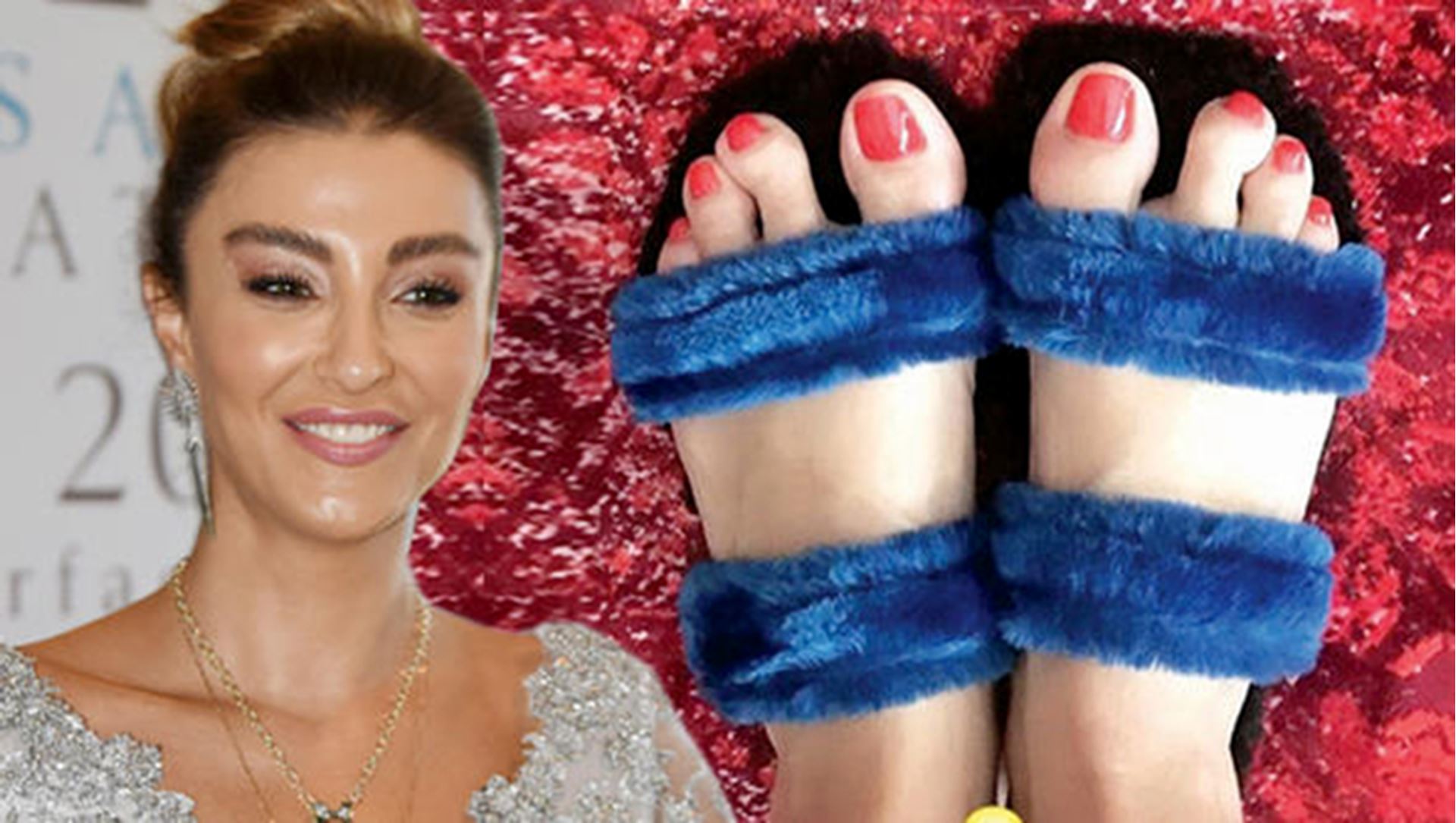 Özge Ulusoy�un parmakları olay olmuştu!